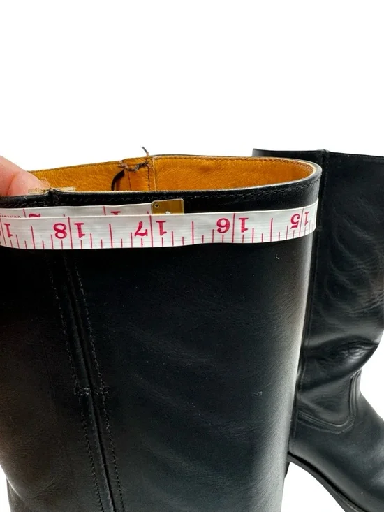 Frye | Vintage 1990’s Campus 14L Boot in Black Leather 9 - Picture 12 of 13